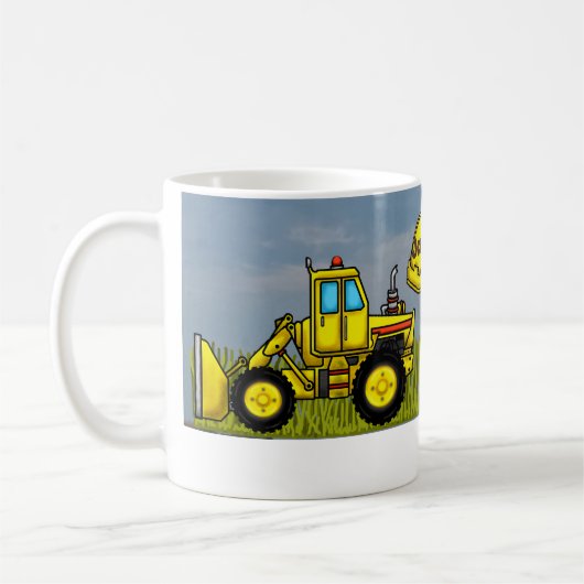 Tasse der Baustelle (Links)