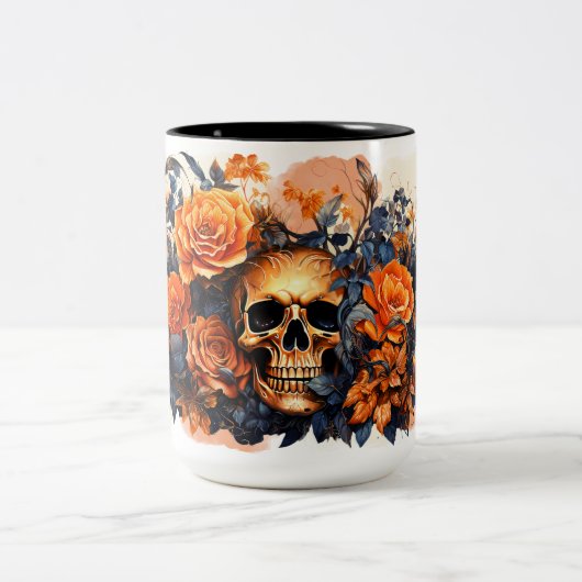 Tasse der beängstigenden Halloween-Keramik (Mittel)