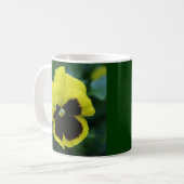 Tasse der benutzerdefinierten Gelben Blume (Vorderseite Links)
