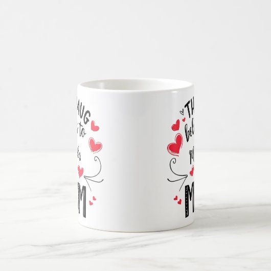 Tasse der benutzerdefinierten Mama - Diese Tasse g (Mittel)
