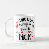 Tasse der benutzerdefinierten Mama - Diese Tasse g (Links)