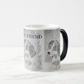 Tasse : Der beste Beagle des Menschen (VorderseiteRechts)