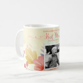 Tasse der beste Mama-kundenspezifische Foto-Mutter (Vorderseite Links)