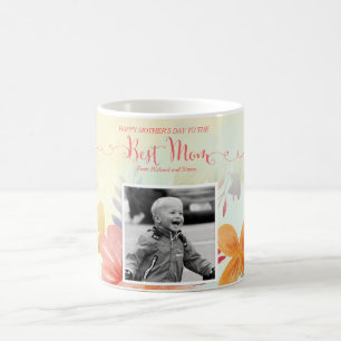 Tasse der beste Mama-kundenspezifische Foto-Mutter