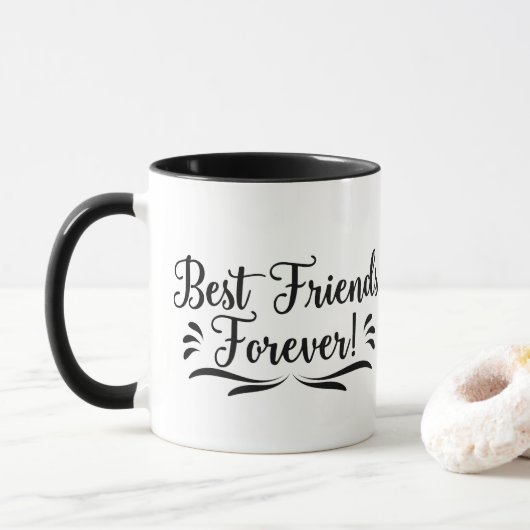 Tasse der besten Freunde (Mit Donut)