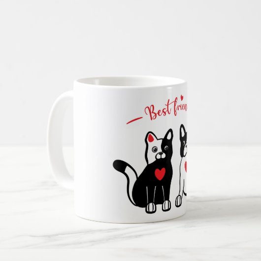 Tasse der besten Freunde (Vorderseite Links)