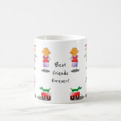 Tasse der besten Freunde und Mädchen (Mittel)