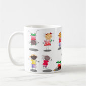 Tasse der besten Freunde und Mädchen (Links)