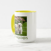Tasse der besten Freunde Welpen (Vorderseite Links)