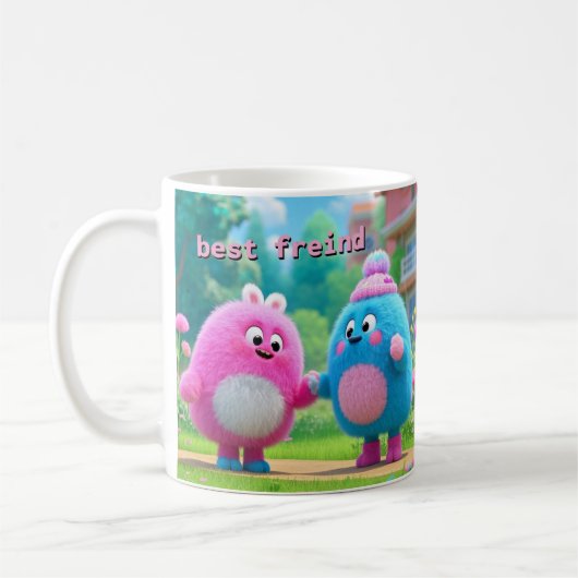 Tasse der besten Freundschaft, 11 oz (Links)
