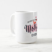 Tasse der besten Mama Muttertag Kaffee (Vorderseite Links)