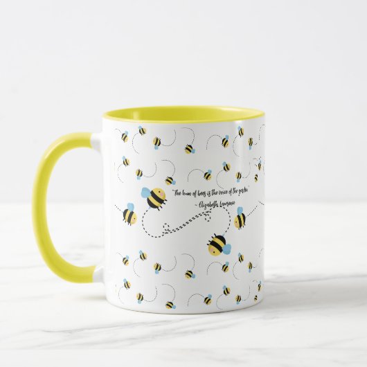 Tasse der Bienen, Kaffee-Tasse, Tee-Cup, Tee-Tasse (Links)