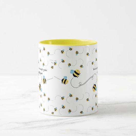 Tasse der Bienen, Kaffee-Tasse, Tee-Cup, Tee-Tasse (Zentrum)