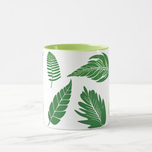 Tasse der Blätter (Zentrum)