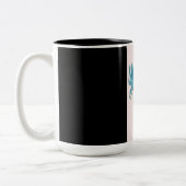 Tasse der blauen Blume (Links)