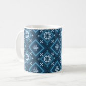 Tasse der blauen Blume (Vorderseite Links)