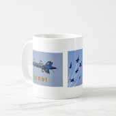 Tasse der blauen Engel (Vorderseite Links)