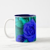 Tasse der blauen Rose (Links)