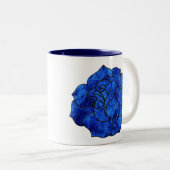 Tasse der blauen Rose (VorderseiteRechts)