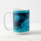 Tasse der blauen Rose Muttertag (Links)