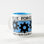Tasse der Blue Forge Divisions (Vorderseite Links)