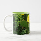 Tasse der blühenden Kaktus (Links)