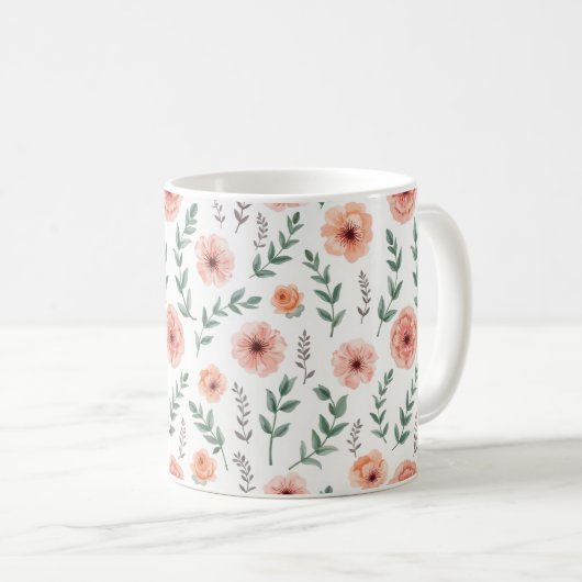 Tasse der Blume (VorderseiteRechts)