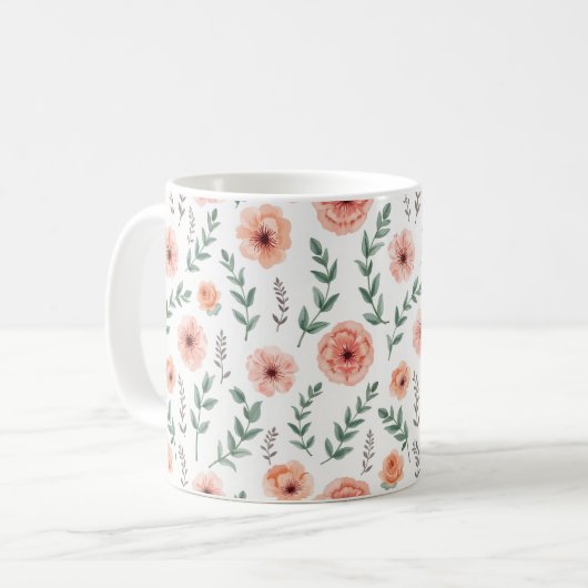 Tasse der Blume (Vorderseite Links)