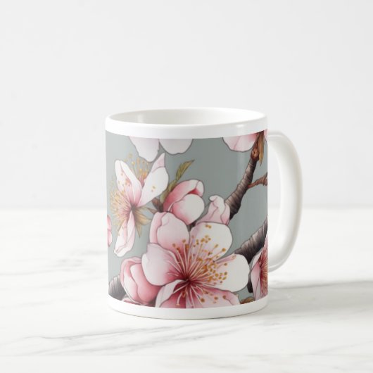 Tasse der Blume (VorderseiteRechts)