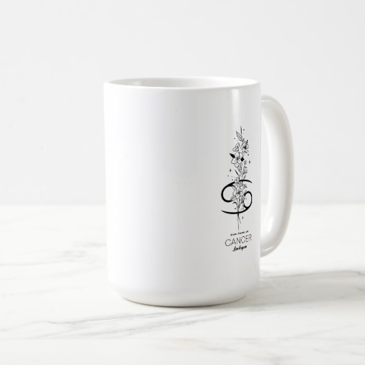 Tasse der Blume (VorderseiteRechts)