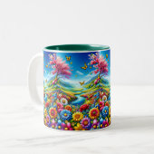Tasse der Blume (Vorderseite Links)