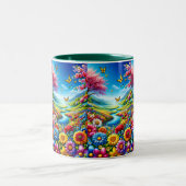 Tasse der Blume (Mittel)