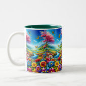 Tasse der Blume (Links)
