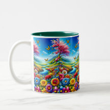 Tasse der Blume