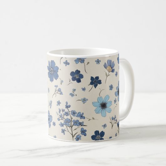 Tasse der Blume (VorderseiteRechts)