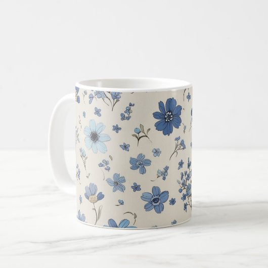 Tasse der Blume (Vorderseite Links)