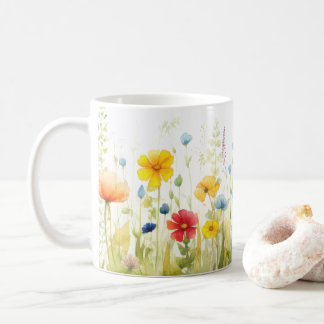 Tasse der Blume im Frühjahr