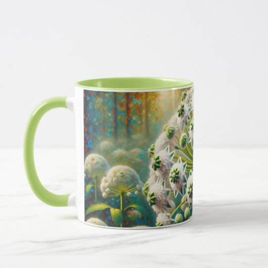 Tasse der Blume mit sternförmigen Blume (Links)