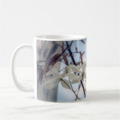 Tasse der Blume White Clematis (Links)