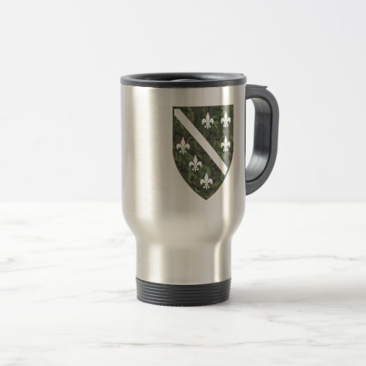 Tasse der bosnischen Armee Ljiljan (VorderseiteRechts)