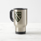 Tasse der bosnischen Armee Ljiljan (Vorderseite Links)