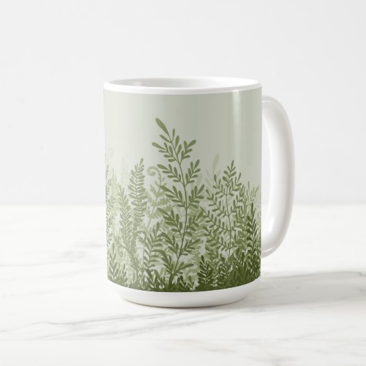 Tasse der botanischen Pflanze (VorderseiteRechts)