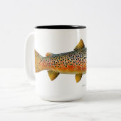 Tasse der Braunen Forelle (Vorderseite Links)