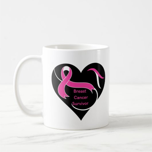 Tasse der Brustkrebserkrankung (Links)