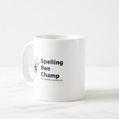 Tasse der Buchstabiermaschine (Vorderseite Links)