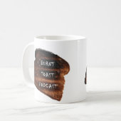 Tasse der Burnt Toast Podcast (Vorderseite Links)