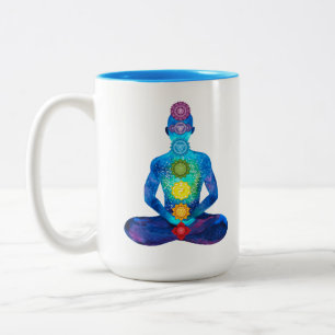 Tasse der Chakra-Meditation