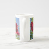 Tasse der China Hollyhocks (Rückseite)