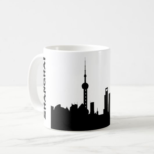 Tasse der China in Shanghai (Vorderseite Links)