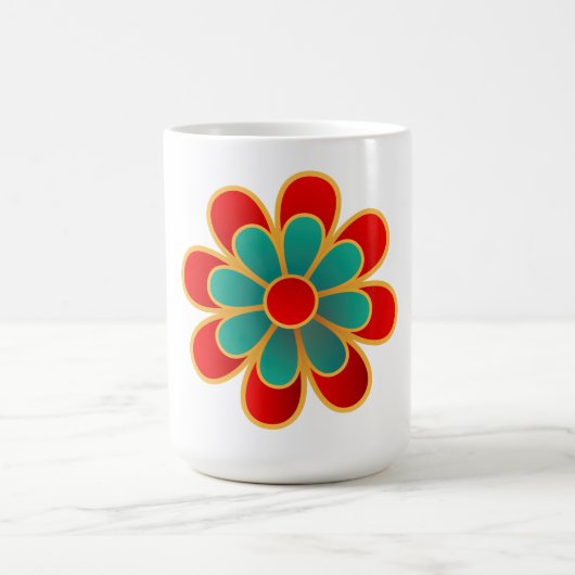 Tasse der chinesischen Blume (Mittel)